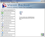 Vision Backup Pro screenshot